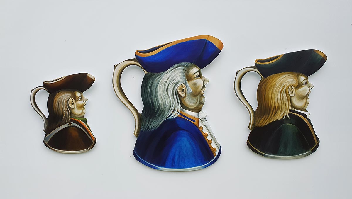 The Merchant, The Navy Man & the Missionary, 2020, Joanna Fieldes